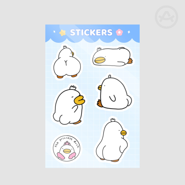 Big Booty Gang Sticker Sheet