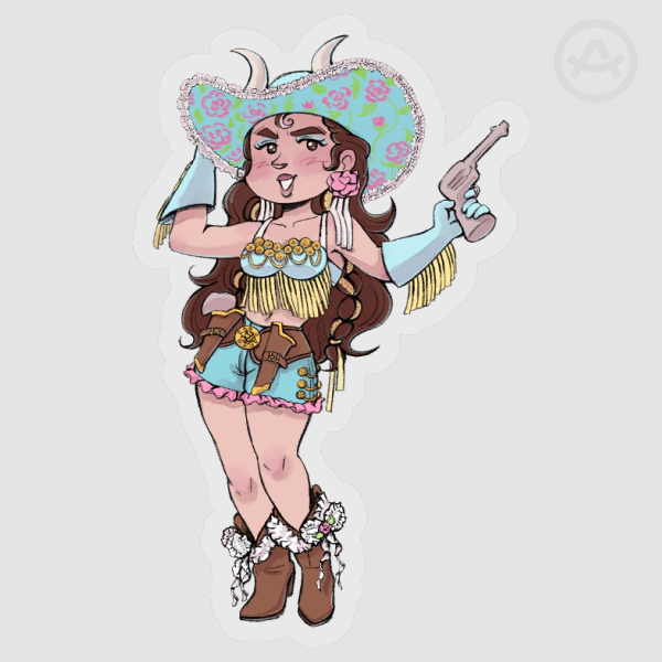 Béelia Clear PET Vinyl Die Cut Stickers