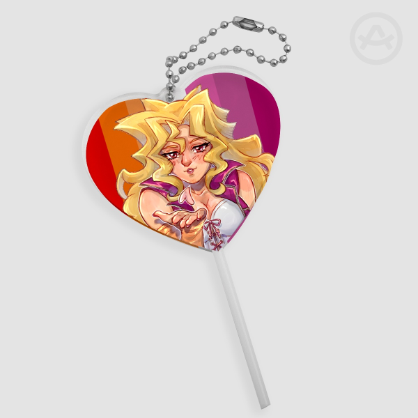 Mai Pride Acrylic Lollipop Keychain