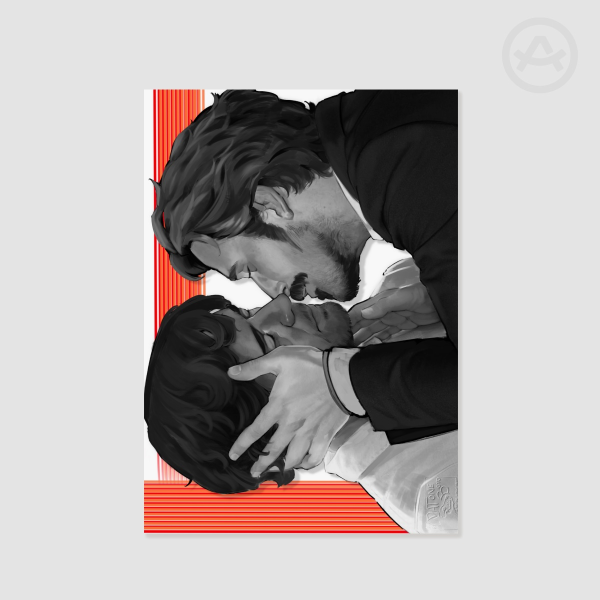 March x Healy, The Nice Guys, Mini Greyscale Poster
