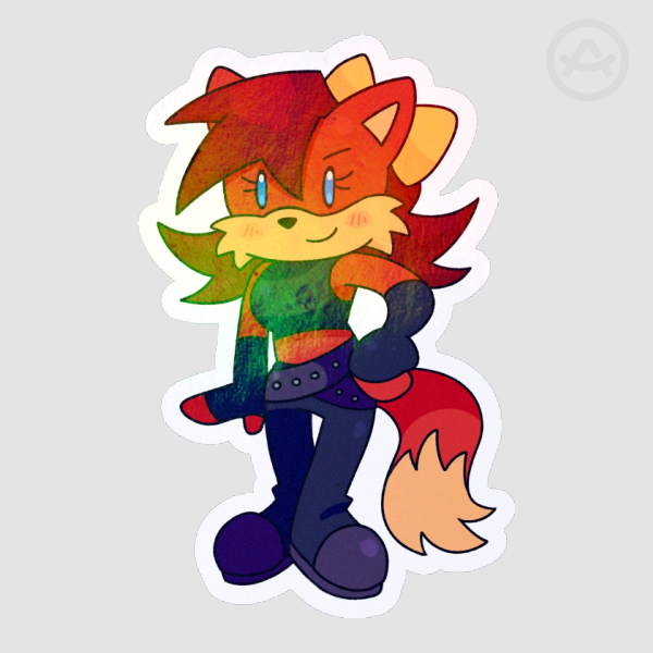 fiona fox sticker