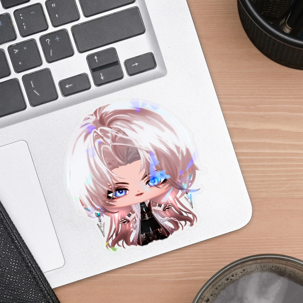 10cm Hologram Die Cut Stickers _ Path To Nowhere _ Zoya (Alpha)