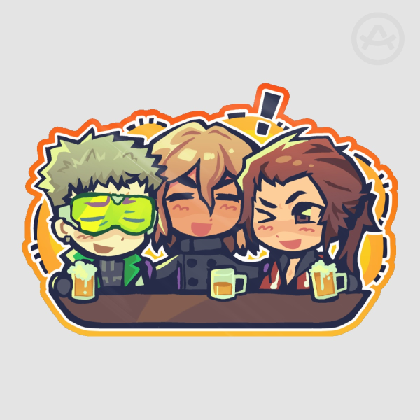 AITSF Glossyy Sticker