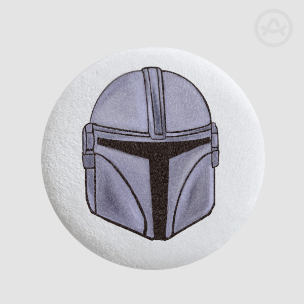 Mandalorian Plush Badge