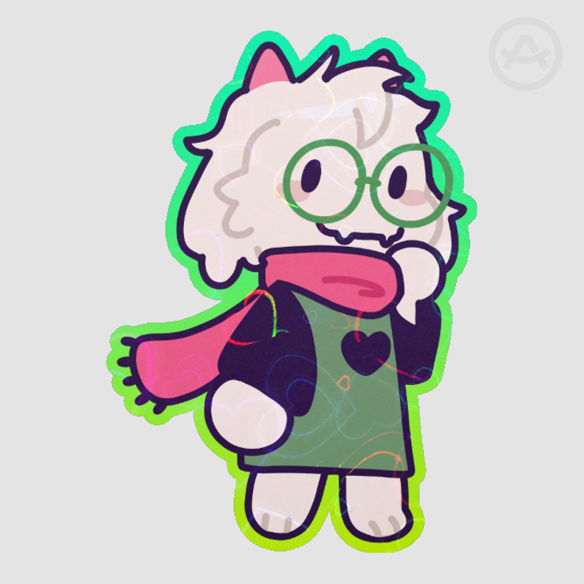 DELTARUNE Ralsei Sticker