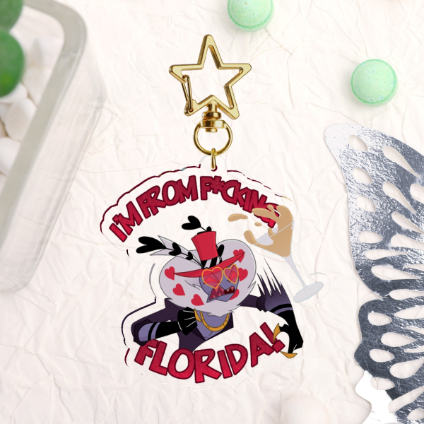 Valentino - Florida Man (Acrylic Keychain)