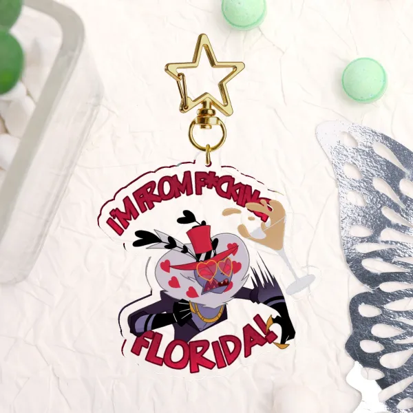 Valentino - Florida Man (Acrylic Keychain)