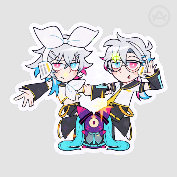 Bettel Twins Sticker