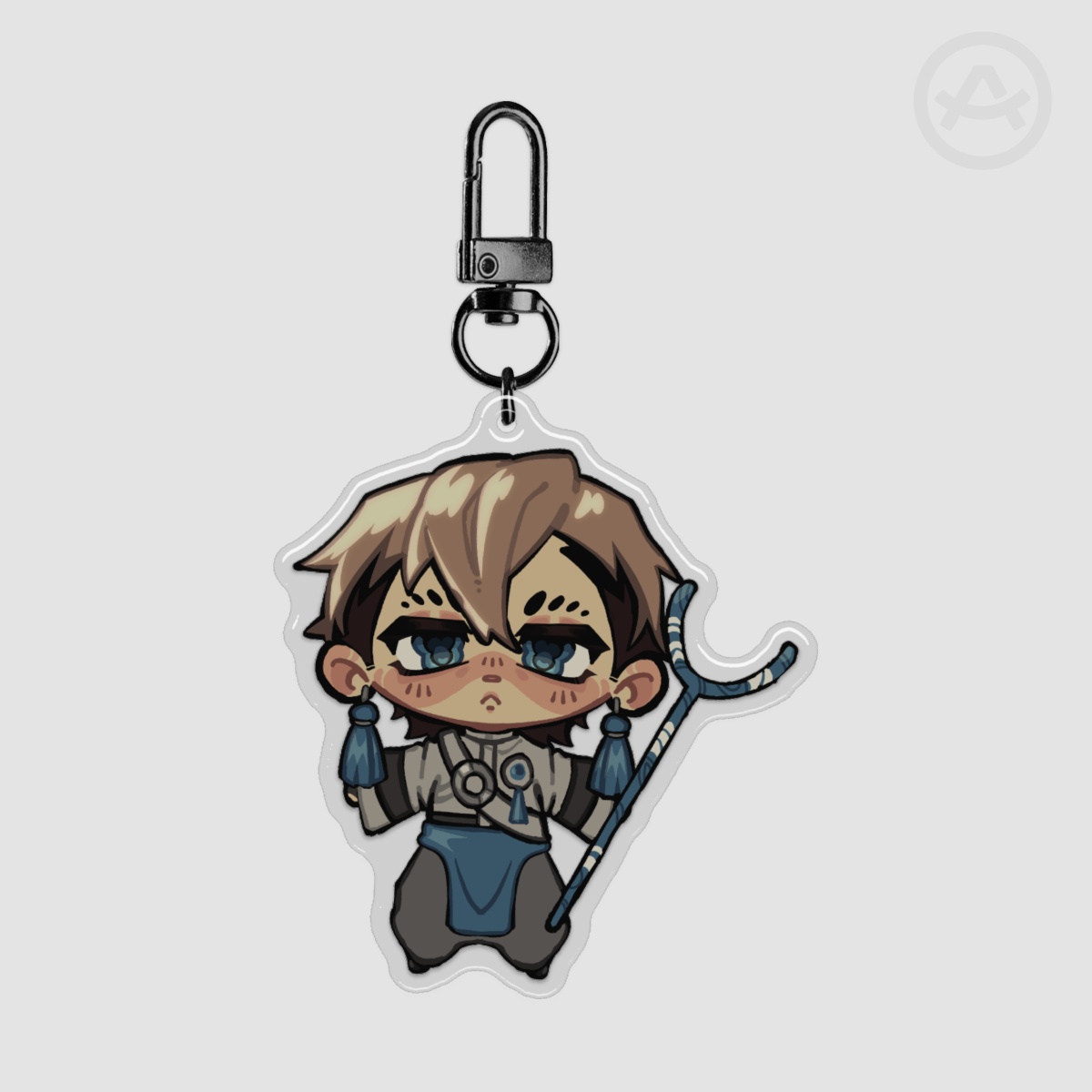 Zanka Epoxy Acrylic Keychain