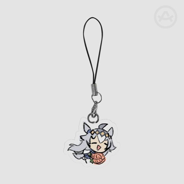 Silly Oguri Cap Keychain