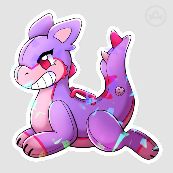 Happy Pool Toy [Dragon] Sticker