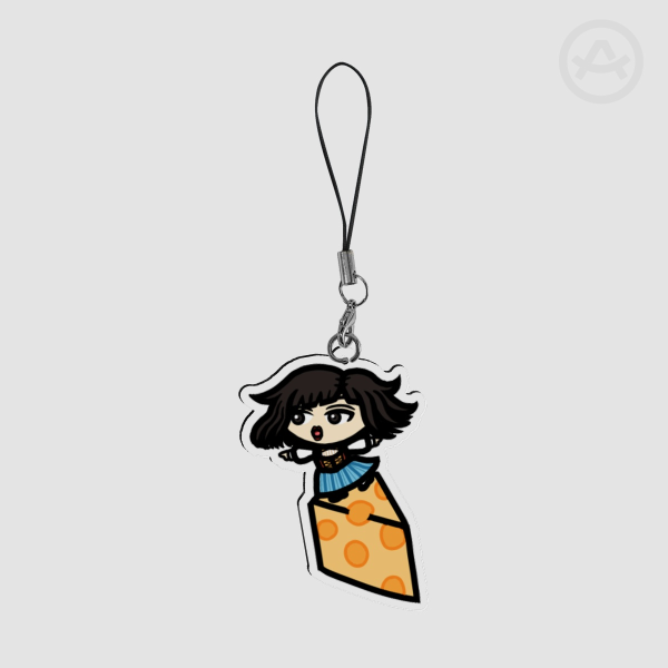 Lori the Emmentaler Dancer - Acrylic keychain