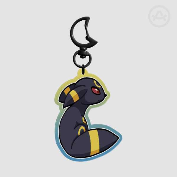 Umbreon + Shiny keychain