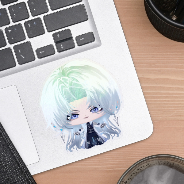 10cm Hologram Die Cut Stickers _ Path To Nowhere _ Zoya (default)