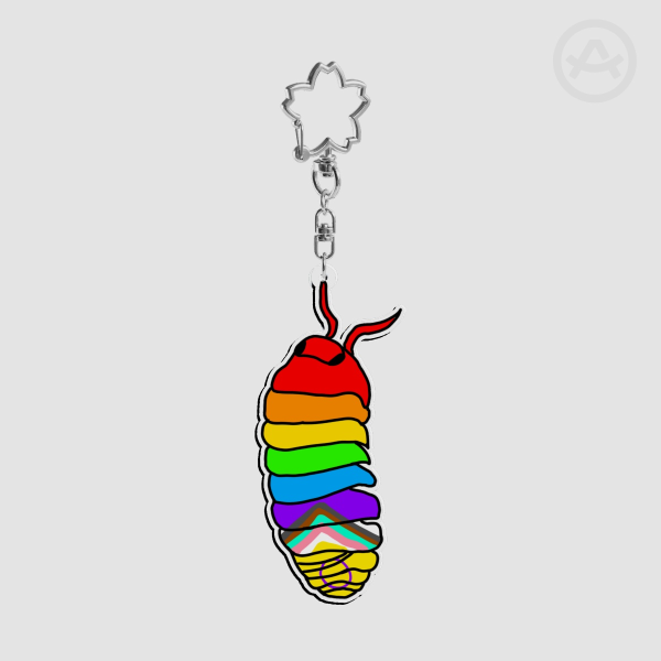 Progress Pride-Opod Keychain