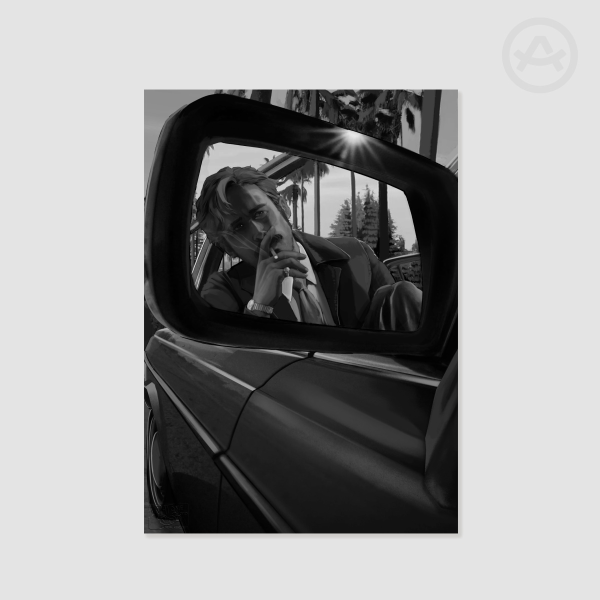 Holland March, The Nice Guy's, Mini Greyscale Poster