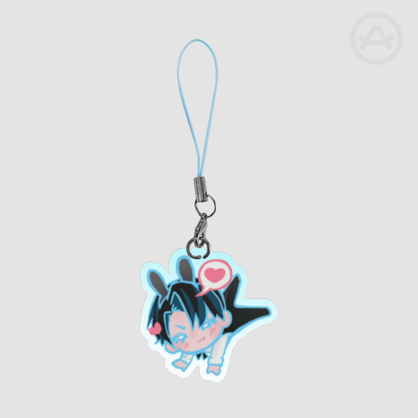 Ivan Clear Acrylic Keychains