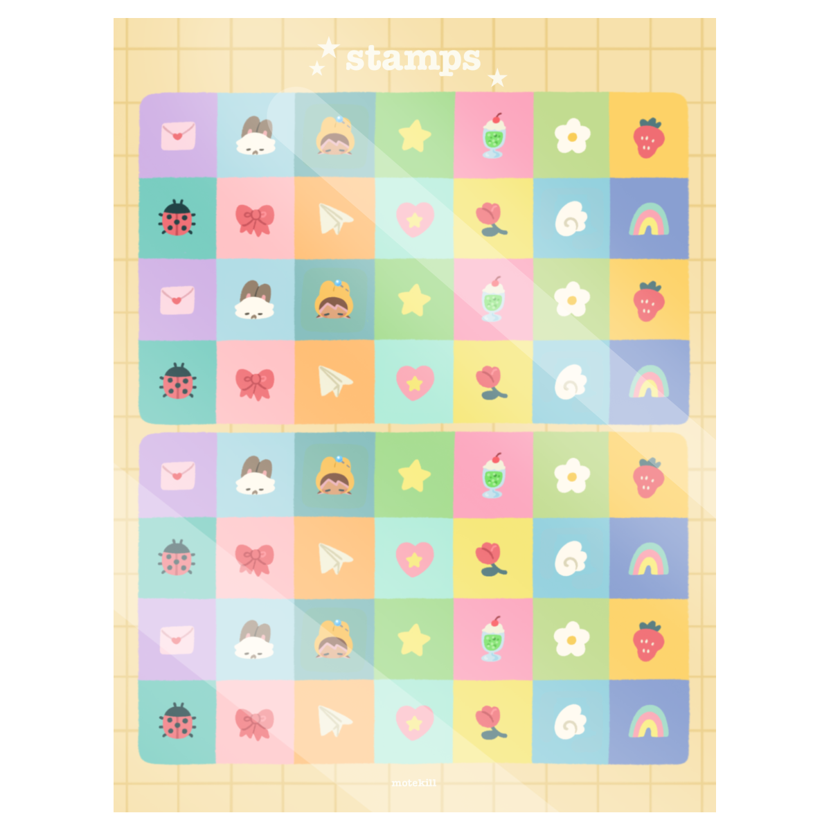 'stamps' sticker sheet ver. 2