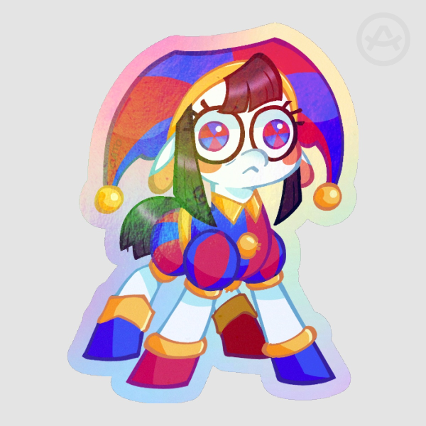 Pony Pomni Sticker