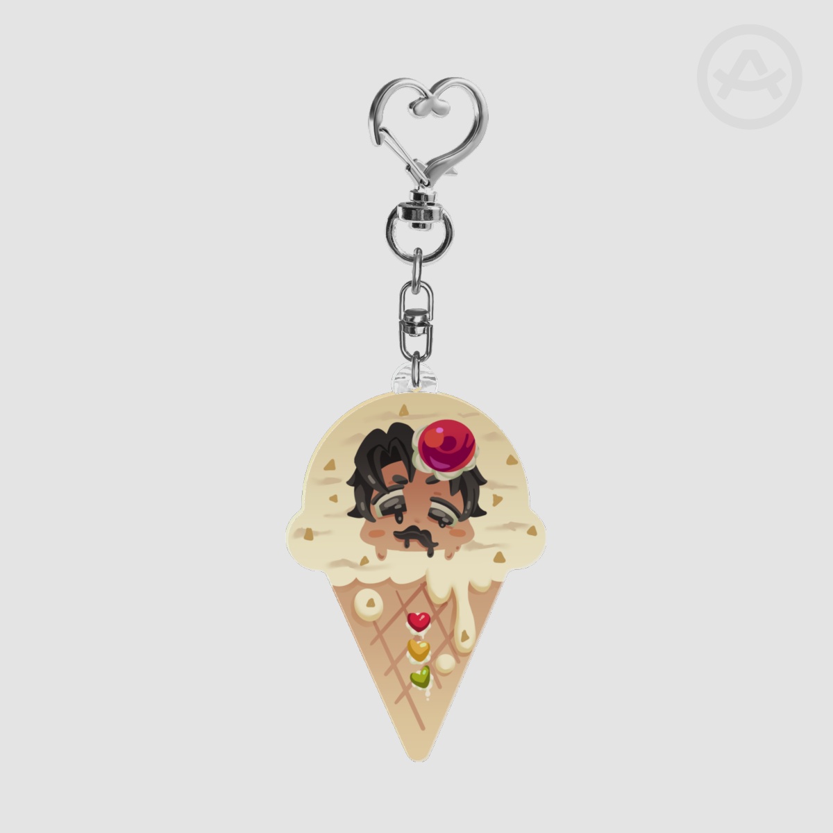 MumboJumbo Ice Cream Ripple Acrylic Keychains - MCYT : Life Series