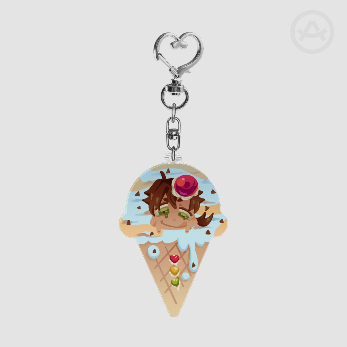 Scar GoodTimesWithScar Ice Cream Ripple Acrylic Keychains - MCYT : Life Series