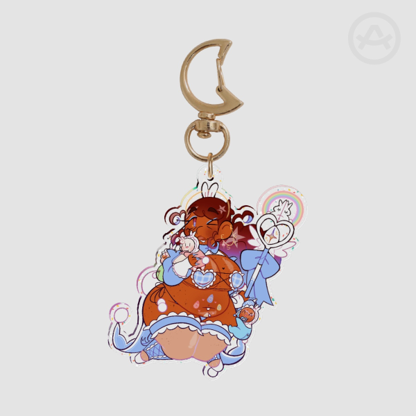 MILFGOD Acrylic Keychain: Easter