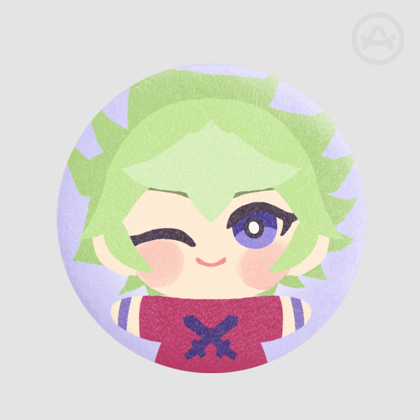 Cookie Plush Badge - Singer
