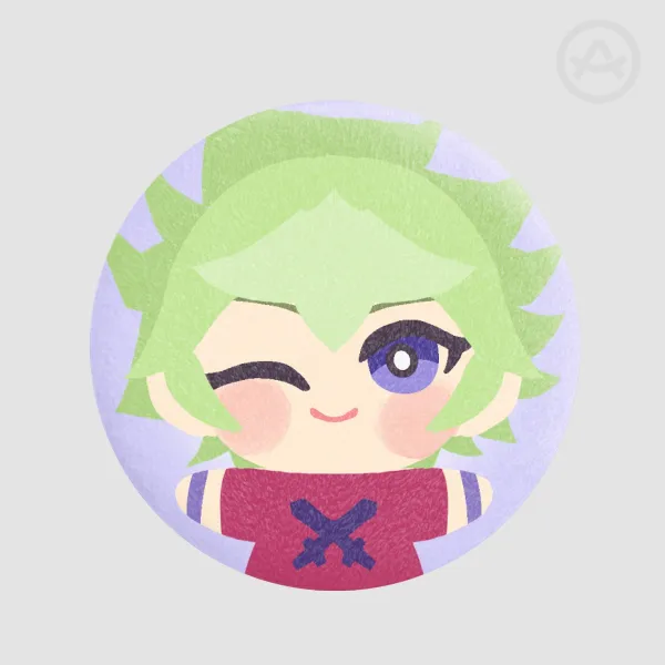 Cookie Plush Badge - Singer