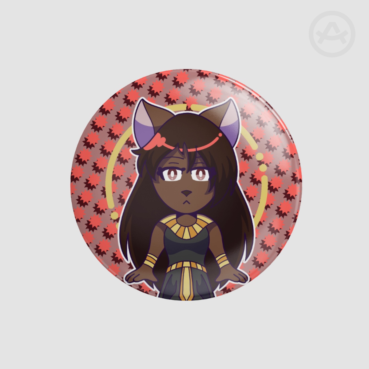 OC Round Badge - Clair Aziza
