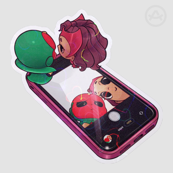 WandaVision - Die Cut Sticker
