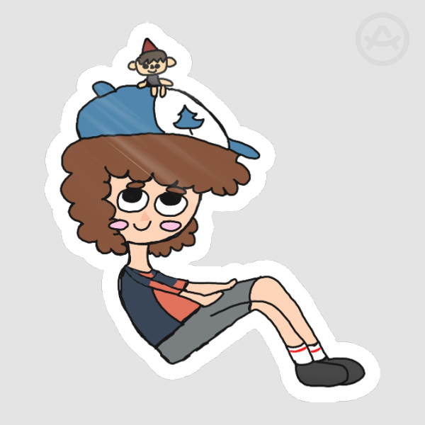 Dipper x Wirt sticker