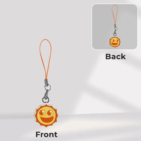 Sun Phone Charm