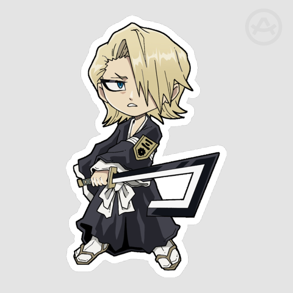 Izuru Kira Bleach Die Cut Sticker
