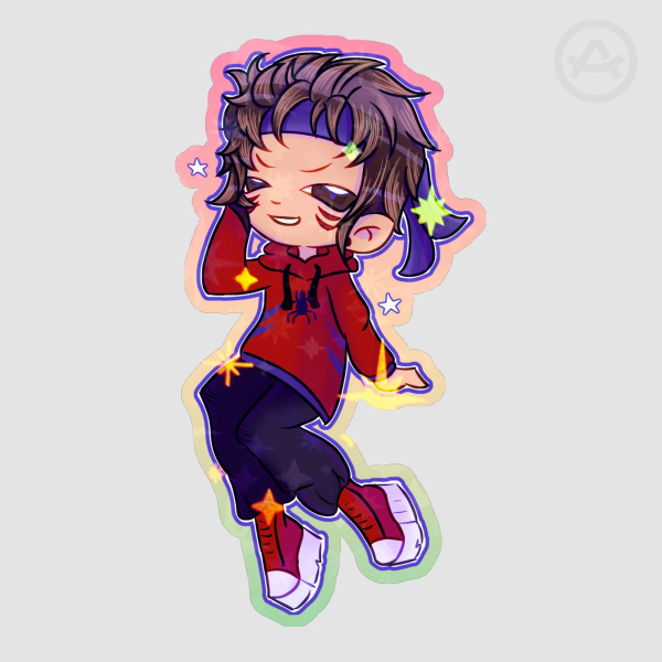 QSMP Roier Holo Sticker