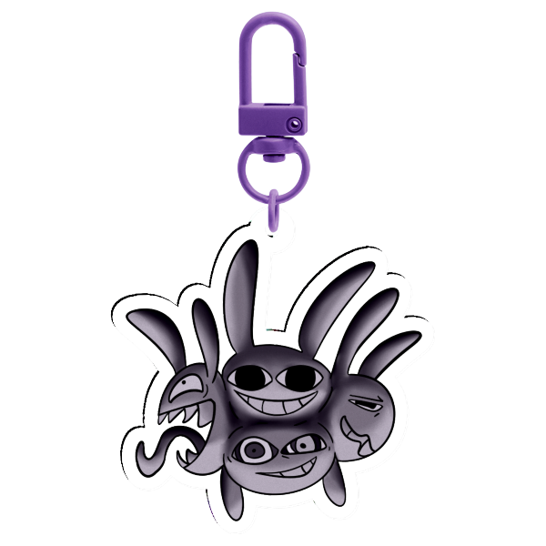 "Odd Rabbit's Rest" Jax Keychain