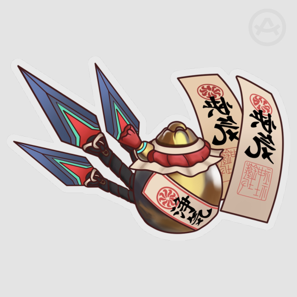 Kiriko Variety Pack - Sticker (8cm x 5cm)