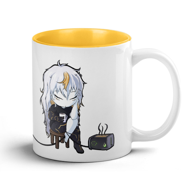 Sleepy Aligna Yellow Mug - Debut 2026