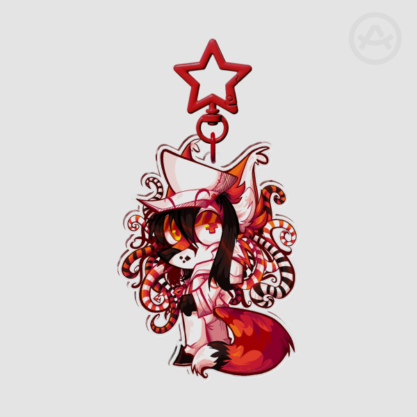 Renard Queenston - Clear Acrylic Keychain