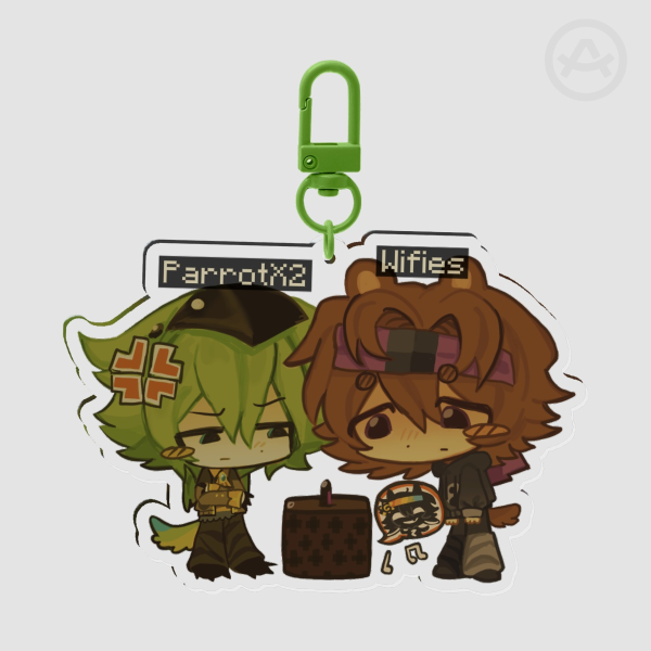 Odyssey Duo Acrylic Keychain