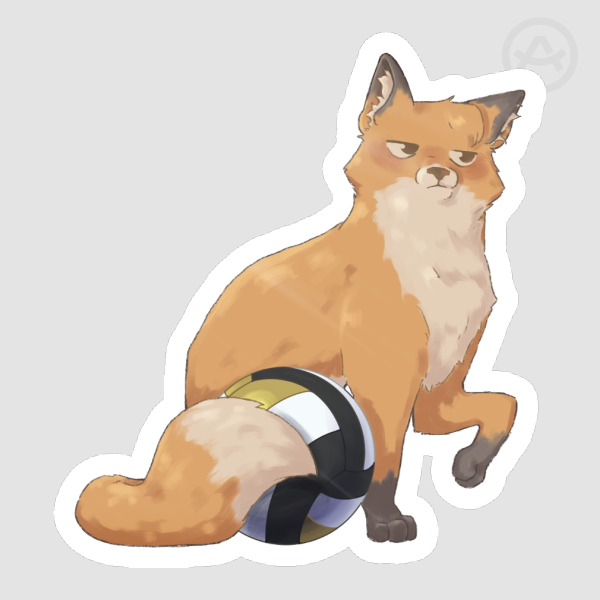 Fox Osamu: Cut Sticker