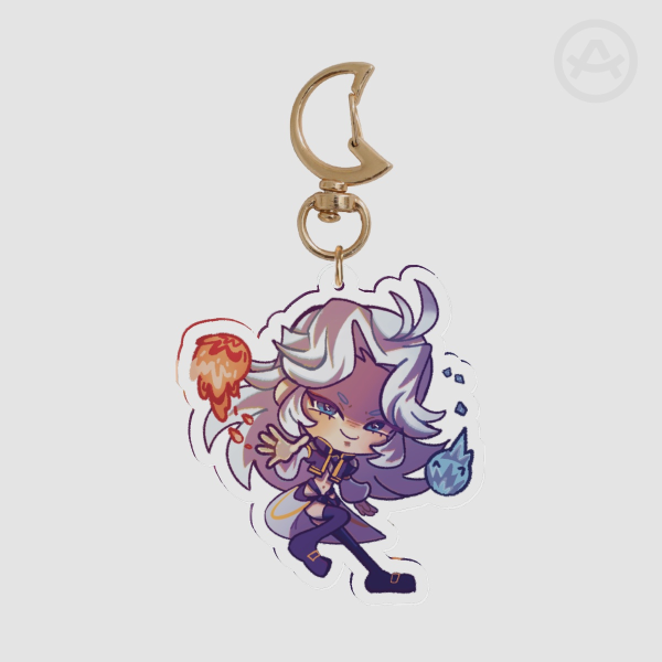 (FFIX) Kuja Keychain