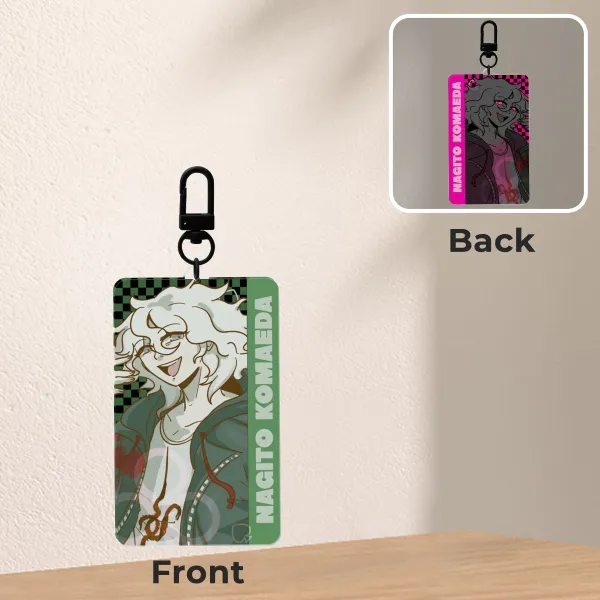 Danganronpa 2: Nagito Komaeda ID-styled Keychain