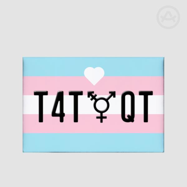 T4T QT - badge (rectangle)