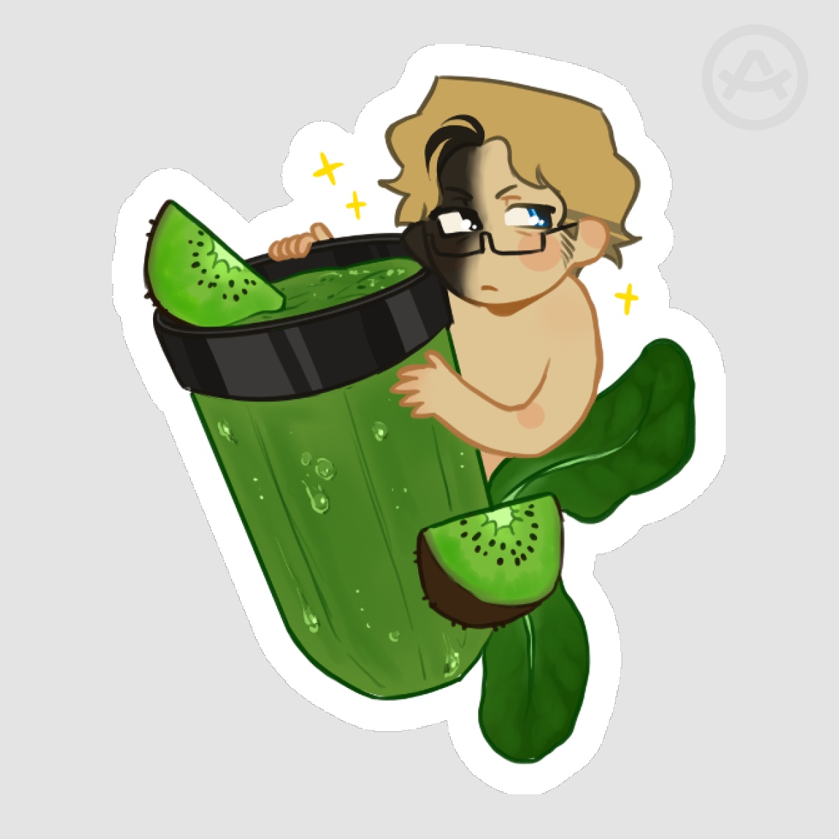 Nial's Green Smoothie Sticker