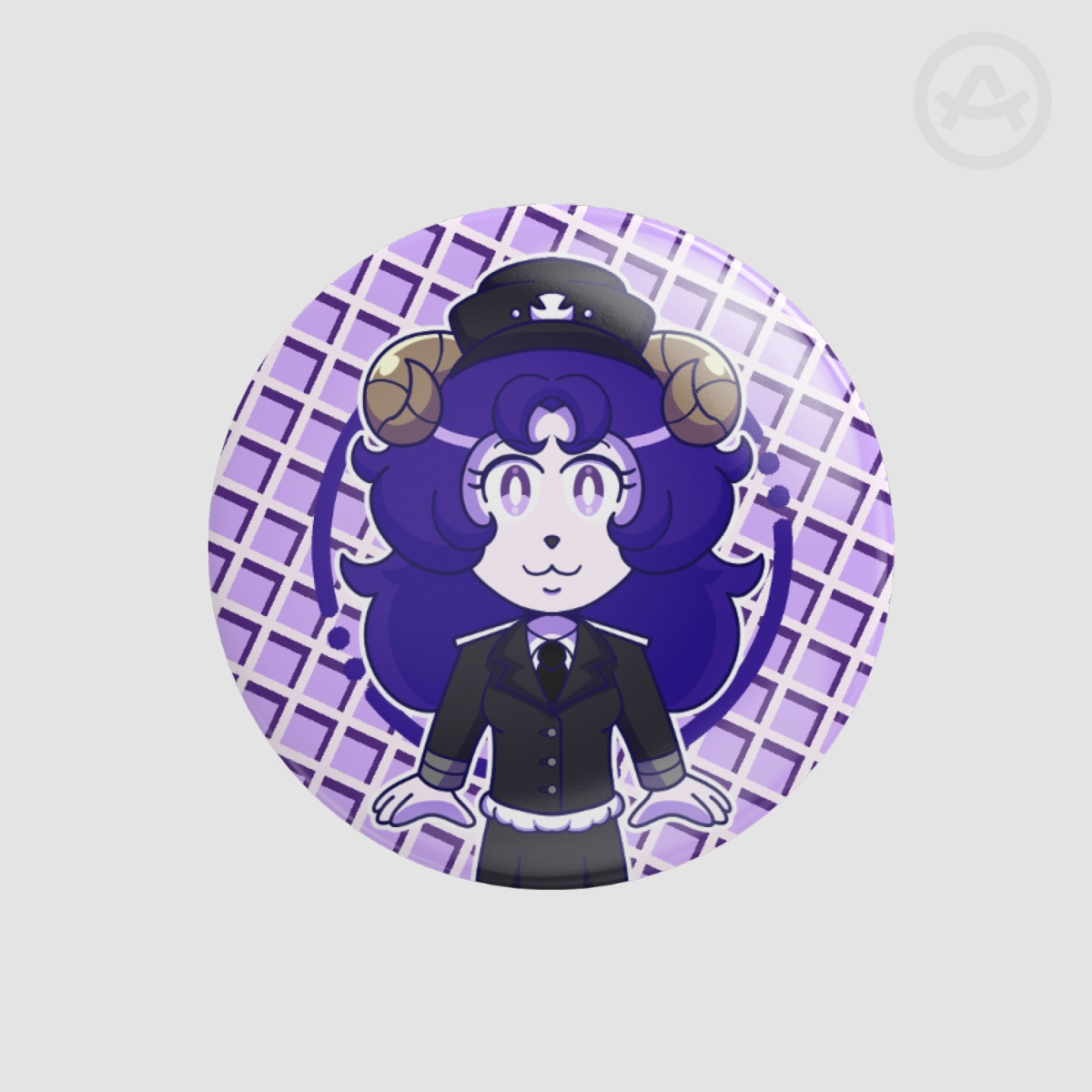 OC Round Badge - Jackie
