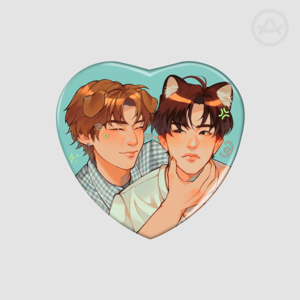 [DWY] DuangQin Heart Badge ♡
