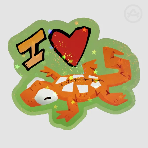 I <3 GEKKO Sticker