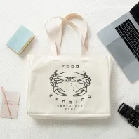 Sci fi crab brand - tote bag