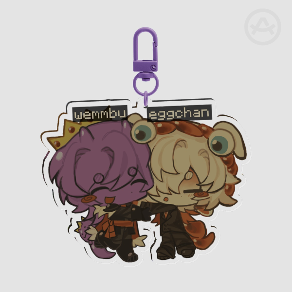 Tax Duo Acrylic Keychain