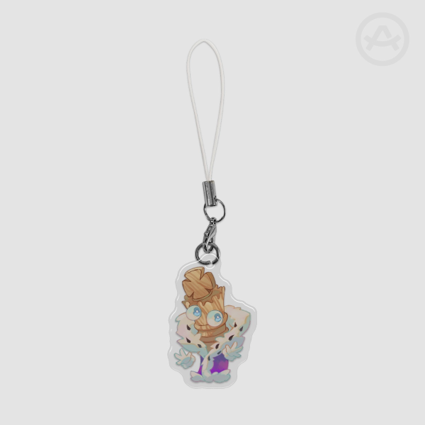 Kinger Abstraction - Epoxy Clear Acrylic Keychain